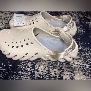 Unisex Stucco Crocs Echo Shoes